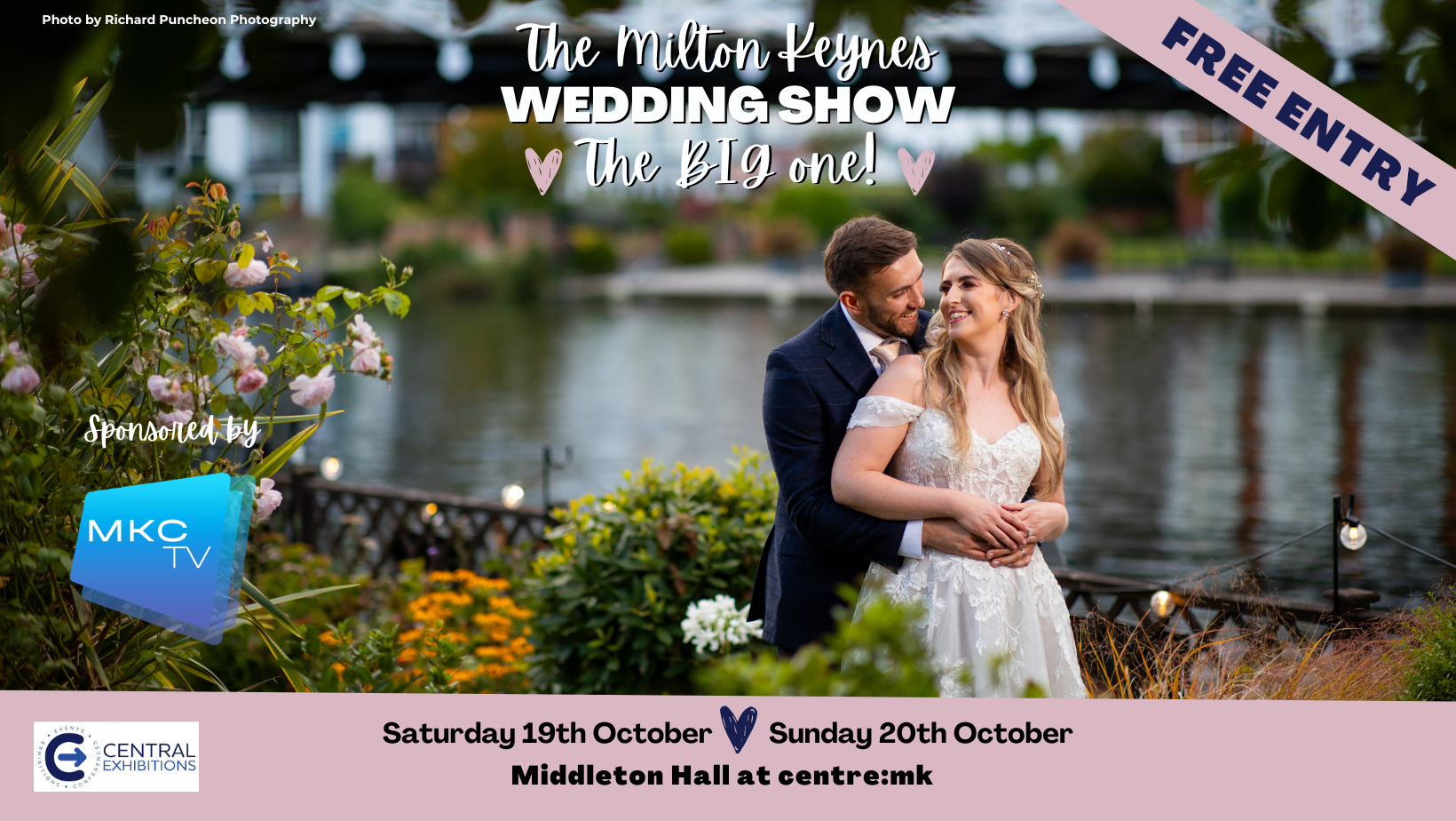 Milton Keynes Wedding Show THE BIG ONE - Saturday 19th - Sunday 20th October 2024